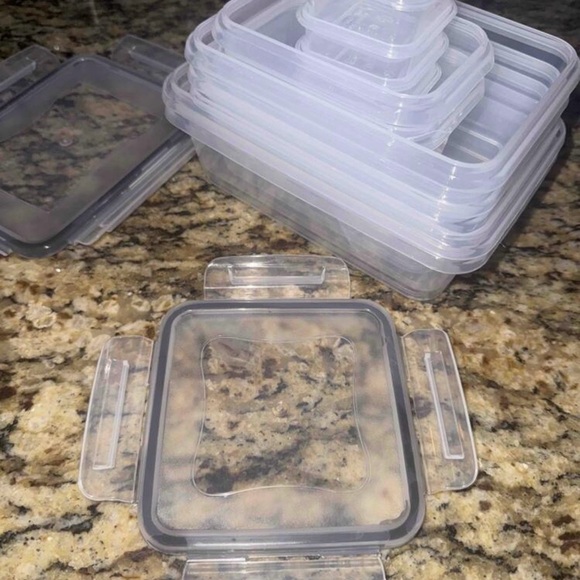 52-Piece Clear Food Storage Container Set - Picture 8 of 12